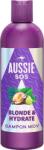 Aussie Blonde & Hydrate Violet sampon szőkített, melírozott és ősz hajra, 500ml