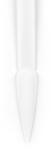 Brillbird Nyeles tip - Matt stiletto white 50db