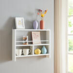 PremiumXL Fali Polc Piteå 60x10, 5x45 cm Fehér