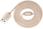 DEVIA Кабел Devia Fashion, USB A(м) към Lighting(м), 1.2м, златен