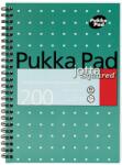Pukka Pad Spirálfüzet kockás PUKKA PAD A/4 200 lapos Metallic türkiz 26004 (26004)