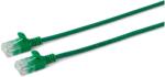 MicroConnect Patch cord UTP Cat6 slim 0.15m verde (V-UTP60015G-SLIM)