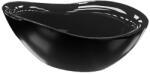 Rune Cada freestanding Rune Oddny acril negru lucios 180x89 cm (5940541334248)