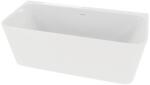 Rune Cada freestanding Rune Vetur acril alb lucios 150x80 cm lipita de perete, BTW (5940541334699)