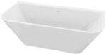 Rune Cada freestanding Rune Oddvar acril alb lucios 170x80 cm lipita de perete, BTW (5940541333449)