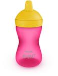 Philips Philips Avent, cana cu tetina de formare dura, 18 luni+, roz, 200 ml, SCF804/04