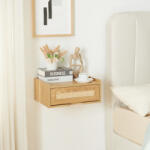 PremiumXL Fali Polc Fiókkal Ljuredsø 40x30x16, 5 cm Tölgy Hatású