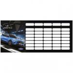 Lizzy Card - Ford Mustang Lightning Órarend - Mini - 18x7, 5cm (164048)
