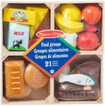 Spin Master Melissa&Doug: Élelmiszerek ládákban fa játékszett - Spin Master (6074866)