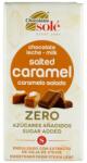 Chocolates Solé Ciocolata cu Lapte, Chocolates Sole, cu Caramel Sarat, Indulcita cu Stevie, 100 g