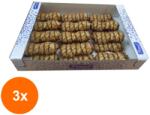 Primart Set 3 x Fursec in Forma de Con cu Glazura de Cacao Primart, 750 g