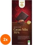 GEPA Set 2 x Ciocolata Amaruie BIO, 70% Cacao, 100 g, Gepa