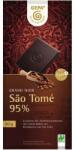 GEPA Ciocolata Amaruie BIO, 95% Cacao Sao Tome, 80 g, Gepa