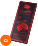 Liebhart's Gesundkost Set 2 x Ciocolata Neagra, 99% Cacao, 80 g, Liebhart's Amore Bio