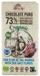 Chocolates Solé Ciocolata Neagra Bio si Fairtrade, 73% Cacao cu Fleur de Sel, Chocolates Sole, 100 g