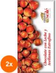 Chocolates Solé Set 2 x Ciocolata cu Lapte si Alune de Padure, 30% Cacao, 150 g, Chocolates Sole