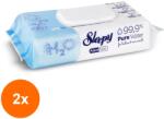 Sleepy Set 2 x 50 Servetele Umede pentru Bebelusi Sleepy, Aqua Care (AMS-2xSMT-1612)