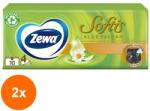 Zewa Set 2 x Servetele Nazale, 4 Straturi, Aloe Balsam, Zewa, 10 Pachete x 9 Batiste