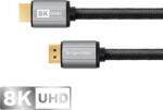 Krüger&Matz HDMI-HDMI 2.1 8K 1.8 m kábel Kruger&Matz (KM1265) (KM1265)