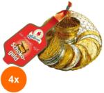 Halloren and Co Set 4 x 15 Banuti din Ciocolata cu Lapte, Halloren and Co, 100 g