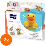 Bella Set 3 x 12 Plasturi Happy Tatoo Bella