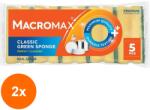 Macromax Set 2 x 5 Bureti de Vase Macromax Classic, cu Canelura (AMS-2xSMT-1439)