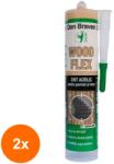 Den Braven Set 2 x Chit Acrilic pentru Parchet Woodflex, Cires, 280 ml, Den Braven (LIZ-2xZLN-D12003761)