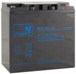 MWPower MPLPower MW 22-12 12 V 22Ah AGM VRLA Akkumulátor (MW22-12) (MW22-12)