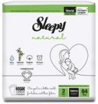 Sleepy Scutece Bebelusi Sleepy Natural Double, Marimea 2 Mini, 3-6 kg, 84 Bucati (SMT-0300)