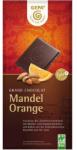 GEPA Ciocolata BIO Amaruie cu Migdale si Portocale, 100 g Gepa