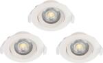EGLO 32896 SARTIANO beépíthető LED lámpa szettek, 3000 K, 3X500 lm, 3X4, 6W (32896) (32896)