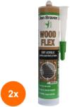Den Braven Set 2 x Chit Acrilic pentru Parchet Woodflex, Stejar, 280 ml, Den Braven (LIZ-2xZLN-D12003758)
