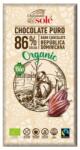 Chocolates Solé Ciocolata Neagra BIO 86% Cacao, 100 g, Chocolates Sole