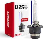 AMiO D2S Premium Gyári Xenon Izzó 8000 K 35 W 12 V (AMI-01977) (AMI-01977)