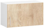Akord Lima W60 Páraelszívó Fali Szekrény Fehér/Sonoma Tölgy