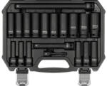 TOYA Hosszú gépi dugókulcs készlet 1/2" 19 részes 8-25 mm (YT-10556)