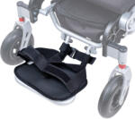 inSPORTline Lábrögzítő heveder kerekesszékhez inSPORTline, tépőzáras rögzítés, csúszásmentes felület, csatos heveder (30554)
