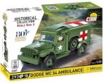 COBI COBI: Dodge WC-54 Ambulance mentőautó építőjáték (2257) (COBI-2257)