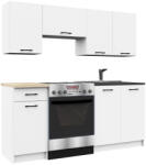 Akord Oliwia 1.8 Konyhabútor Szett Fehér Laminált