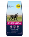  marka niezdefiniowana EUKANUBA Puppy&Junior Large Breed Csirke 15kg +3kg GRATIS