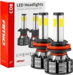 AMiO Led Autólámpák cob Sorozat h8 h9 h11 6500k amio-02845 (AMI-02845) (AMI-02845)