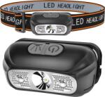 Lean LED-es Fejlámpa Fejlámpa Kettős módú USB-töltés Akár 5 órás Működés 21013 (21013) (21013)