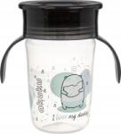 Akuku Itatópohár Csöpögésmentes 240 Ml 360 Fok I Love My Daddy (AKUKU-6637) (AKUKU-6637)