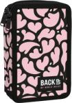 DERFORM Backup Szivecskés Felszerelt Emeletes Tolltartó - Rózsaszín Szivek PB6DW37 (DERF. PB6DW37) (DERF.PB6DW37)