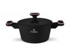 Berlinger Haus Lábas fedővel 24 cm alu 3 rétegű titánpro bevonattal Black Rose Collection BH/8358 (BH/8358)