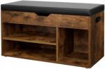 SoBuy Multistore Cipőszekrény Polc Ülőfelülettel Loft Fa (LHS30BX) (LHS30BX)
