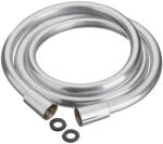 Invena Zuhanycső, csavarodásmentes, 150cm, ezüst (AW-31-150-H)