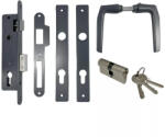 ANBO 1231 Csapdás portálzár garnitúra 40 mm (antracitszürke)