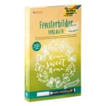 FOLIA Ablakdekorácós sablon szett 8db/csomag +1db krétatoll