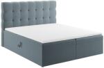 Micadoni Mamaia bársony boxspring ágy 160 x 200 cm (MIC_B160_51_F1_MAMAIA4)